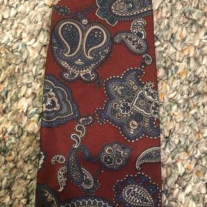 Adam’s Row Silk Paisley Tie